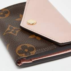 Louis Vuitton Rose Ballerine Monogram Canvas Zoe Wallet