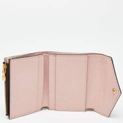 Louis Vuitton Rose Ballerine Monogram Canvas Zoe Wallet