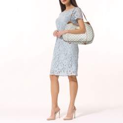 مملوكة مسبقًا Louis Vuitton Damier Azur Canvas Galliera PM Bag