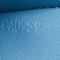 Pre Owned Louis Vuitton Baby Blue Monogram Vernis Thompson Street Bag