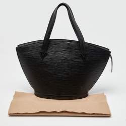 Pre Owned Louis Vuitton Black Epi Leather Saint Jacques PM Bag