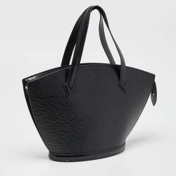 Pre Owned Louis Vuitton Black Epi Leather Saint Jacques PM Bag