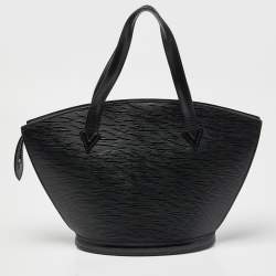 Pre Owned Louis Vuitton Black Epi Leather Saint Jacques PM Bag