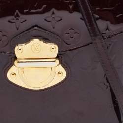 Pre Owned Louis Vuitton Amarante Monogram Vernis Mirada Bag
