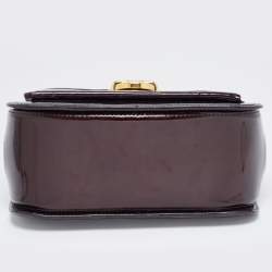 Pre Owned Louis Vuitton Amarante Monogram Vernis Mirada Bag