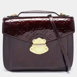 Louis Vuitton - Pasadena Monogram Vernis Leather Amarante