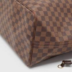 Louis Vuitton Damier Ebene Canvas Neverfull GM Bag