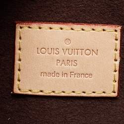Pre Owned Louis Vuitton Monogram Canvas Pochette Metis Bag
