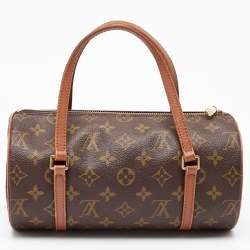 Pre Owned Louis Vuitton Monogram Canvas Papillon 26 Bag
