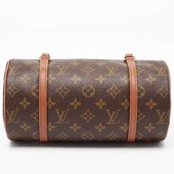 Pre Owned Louis Vuitton Monogram Canvas Papillon 26 Bag