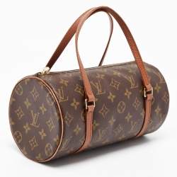 Pre Owned Louis Vuitton Monogram Canvas Papillon 26 Bag