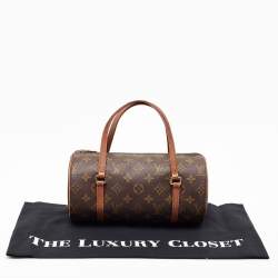 Pre Owned Louis Vuitton Monogram Canvas Papillon 26 Bag