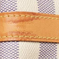 Pre Owned Louis Vuitton Damier Azur Canvas Speedy Bandouliere 30 Bag