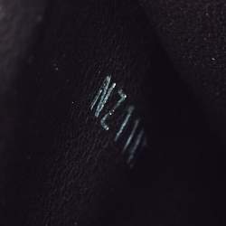 Pre Owned Louis Vuitton Black Leather and Lace Romantic Capucines BB Bag