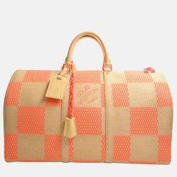 Louis Vuitton Damier Infini Orange Leather Avenue Daypack Backpack 860746