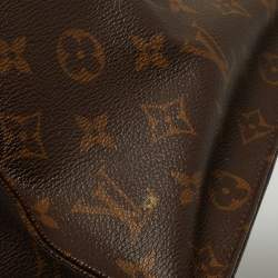 Pre Owned Louis Vuitton Black/Monogram Canvas and Leather City Steamer XXL Bag