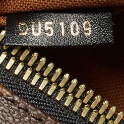 Pre Owned Louis Vuitton Black/Monogram Canvas and Leather City Steamer XXL Bag