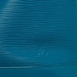 Pre Owned Louis Vuitton Cyan Epi Leather Noe Bag
