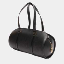 مملوكة مسبقًا Louis Vuitton Black Epi Leather Soufflot Satchel Bag