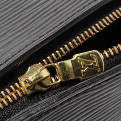 مملوكة مسبقًا Louis Vuitton Black Epi Leather Soufflot Satchel Bag