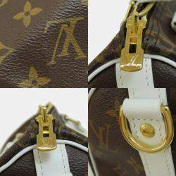 Louis Vuitton Brown Monogram Canvas Match Speedy Bandouliere 25 Satchel