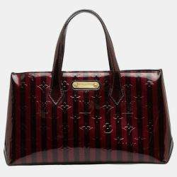 Louis Vuitton, Bags, Louis Vuitton Lv Hand Bag Wilshire Pm Yellow Vernis  326456