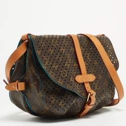 Louis Vuitton Monogram Canvas Sofia Coppola Flore Saumur 30 Bag