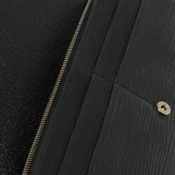 Louis Vuitton Black Epi Leather Sarah Wallet