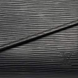 Louis Vuitton Black Epi Leather Sarah Wallet