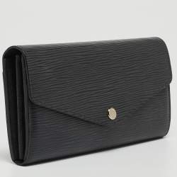 Louis Vuitton Black Epi Leather Sarah Wallet