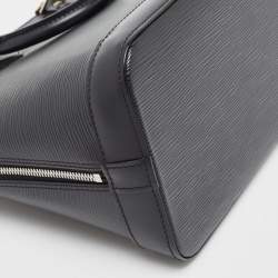 Pre Owned Louis Vuitton Black Epi Leather Alma PM Bag