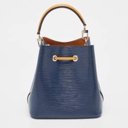 Pre Owned Louis Vuitton Indigo/Safran Epi Leather NeoNoe BB Bag