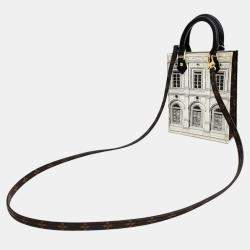 Pre Owned Louis Vuitton x Fornasetti Architettura Petit Sac Plat