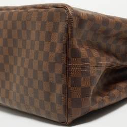 Louis Vuitton Damier Ebene Canvas Neverfull GM Bag