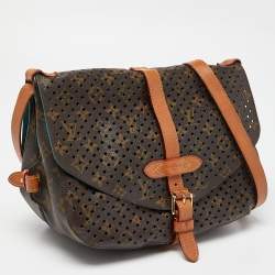 Louis Vuitton Perforated Monogram Canvas and Leather Saumur 30 Bag