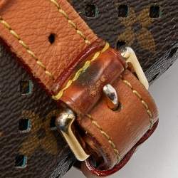 Louis Vuitton Perforated Monogram Canvas and Leather Saumur 30 Bag