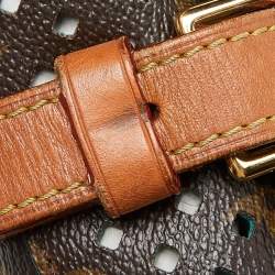 Louis Vuitton Perforated Monogram Canvas and Leather Saumur 30 Bag