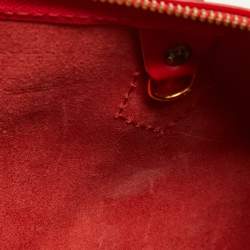 Louis Vuitton Red Epi Leather Speedy 25 Bag