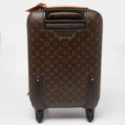 Pre Owned Louis Vuitton Monogram Canvas Zephyr 55 Rolling Suitcase