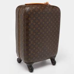Pre Owned Louis Vuitton Monogram Canvas Zephyr 55 Rolling Suitcase