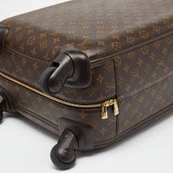 Pre Owned Louis Vuitton Monogram Canvas Zephyr 55 Rolling Suitcase