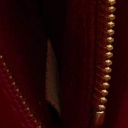 Pre Owned Louis Vuitton Fuchsia Vernis Monceau BB Bag