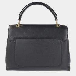 Louis Vuitton Black Monogram Leather Monogram Very One Handle Bag