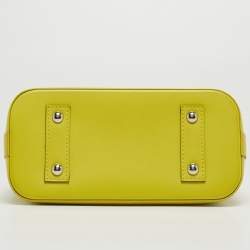 Pre Owned Louis Vuitton Pistache Epi Leather Alma BB Bag