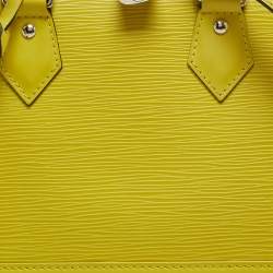 Pre Owned Louis Vuitton Pistache Epi Leather Alma BB Bag