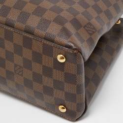 Pre Owned Louis Vuitton Black Damier Ebene Canvas LV Riverside Bag