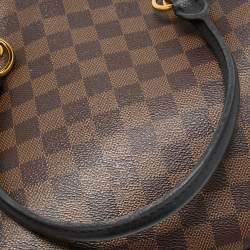 Pre Owned Louis Vuitton Black Damier Ebene Canvas LV Riverside Bag