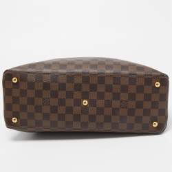 Pre Owned Louis Vuitton Black Damier Ebene Canvas LV Riverside Bag