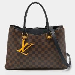 Louis Vuitton Navy Blue/Burgundy Leather Freedom Bag For Sale at 1stDibs