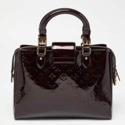 Louis Vuitton Amarante Monogram Vernis Melrose Avenue Bag